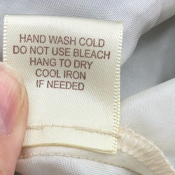 New With Tags Petticoat Alley Women’s Medium Black White Lace Light Blouse - Picture 7 of 8